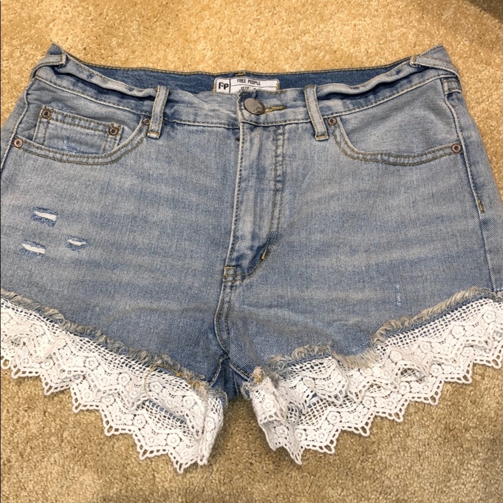Brand new never worn Free People Jean shorts